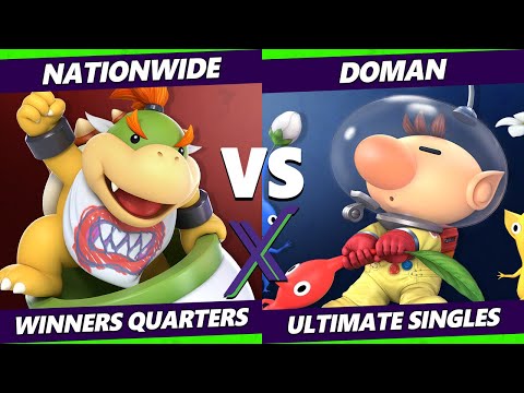 S@X 384 Online Winners Quarters - NationWide (Bowser Jr.) Vs. Doman (Olimar) Smash Ultimate - SSBU