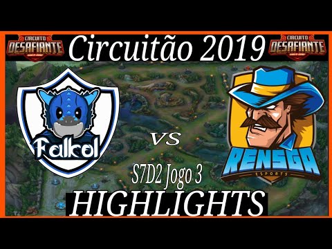 Circuitão 2019 Falkol vs Rensga highlights do jogo 3.