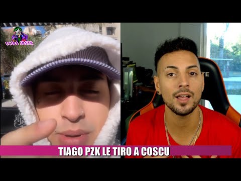 TIAGO PZK LE TIRO A COSCU UNA INDIRECTA TRAS CONFIRMARSE SU RELACION CON LA CHILENA