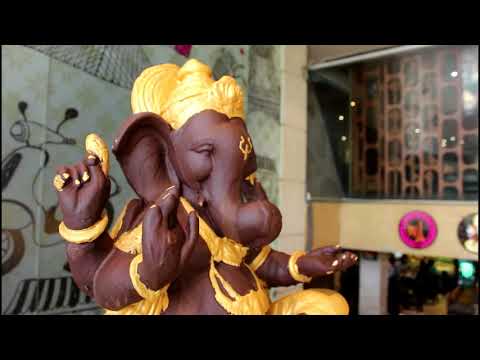 chocolate ganesha -belfrance -2019-106kg chocolate harjinder singh kukreja-punjab canada tv