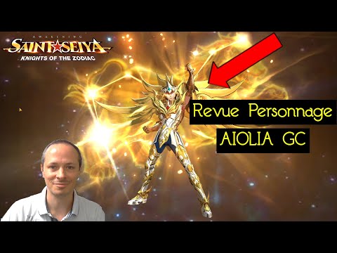 Review de Aiolia GC - Saint Seiya Awakening