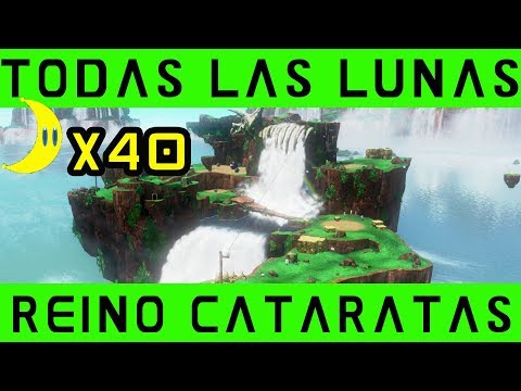 Kingdom of the Falls - All the Moons - Super Mario Odyssey