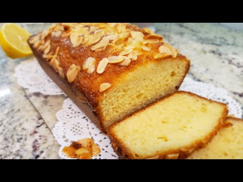 Easy Loaf Lemon Cake   لعشاق الحامض كيك يومي بالحامض منعش ولذيذ
