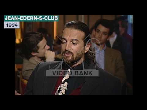 Extrait archives M6 Video Bank // Francis Lalanne (Jean Edern S Club - 1994)
