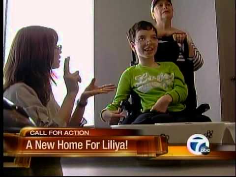 New Home for Liliya! WXYZ 5pm 5 04 12