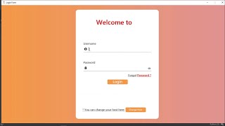 Tkinter Project | Modern GUI | Advanced College Management System(Intro video) #1
