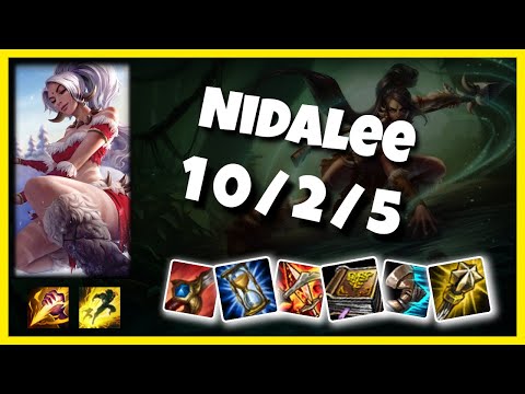 KOREAN Challenger Nidalee JUNGLE (10/2/5) vs VOLIBEAR Gameplay Replay - Patch 10.20