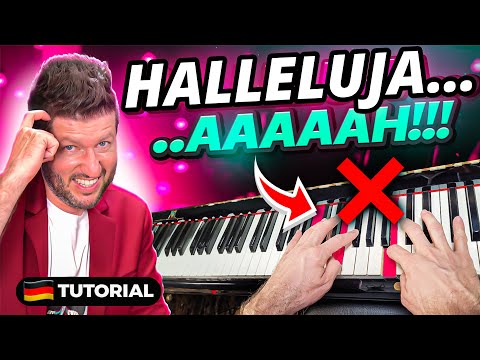 So spielst Du HALLELUJAH besser als die anderen (Leonard Cohen Piano Tutorial)