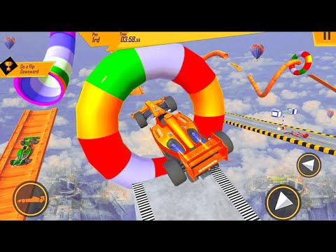 Formula Car Racing Stunt 3D - Impossible Mega Ramp Car Driving - Android Gameplay #69