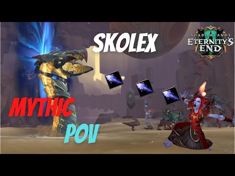Skolex Mythic Kill - 95% Log Frost Mage PoV & Commentary - Guide
