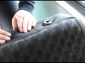 Rau-Sitzbezug Montage: Transporter-Fahrersitz, Lehne mit Durchgriff