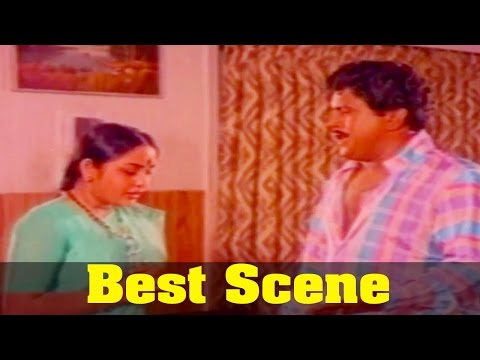 Melmaruvathur Arputhangal Movie : Radha Ravi, And Sulakshana, Scene