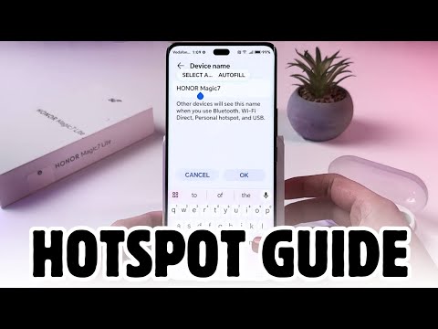 Honor Magic 7 Lite - Easy Steps to Set Up a Portable Hotspot