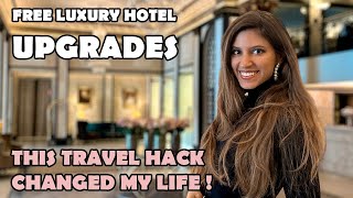 HOW TO GET FREE HOTEL UPGRADES EVERY TIME (top travel tip)