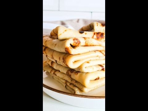 Quick And Easy Cassava Flour Crepes (gluten Free And Paleo Friendly)! #recipe #glutenfree