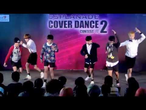 150614 RaMil-M cover BTS - I NEED U @Esplanade Cover Dance #2 (Audition)