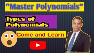 Download the video "Chapter 2 Polynomials Class 10th NCERT Mathematics lecture 1 ( Polynomial and it's types)"