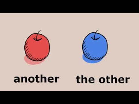 Another, The Other, The Others, Others! (Learn English)