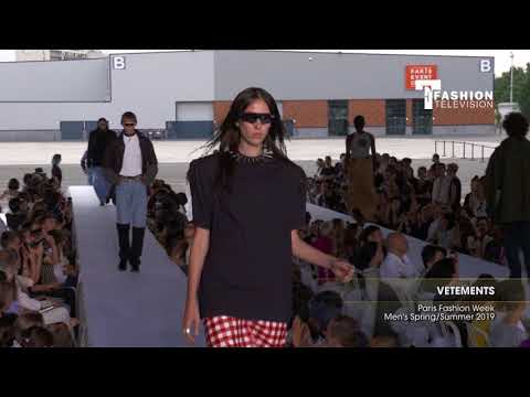 VETEMENTS Paris Fashion Week Men's Spring/Summer 2019