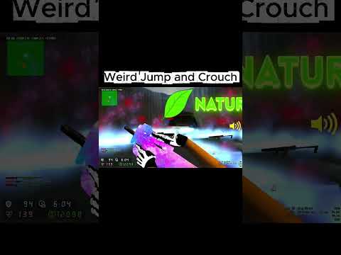 [CS:S ZE] Weird Jump and Crouch #css #cssource #zombie #zombieescape #source