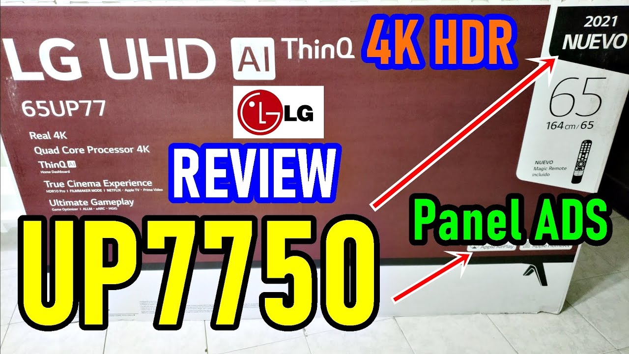 Watch LG UP7750 SMART TV 4K: REVIEW COMPLETA - CALIDAD DE IMAGEN Y RENDIMIENTO CON VIDEO JUEGOS Now LG UP7750 SMART TV 4K: REVIEW COMPLETA - CALIDAD DE IMAGEN Y RENDIMIENTO CON VIDEO JUEGOS