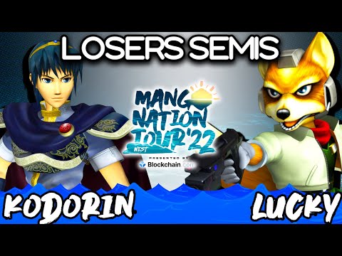 Kodorin vs Lucky - Losers Semis - Mang0 Nation Tour '22 West