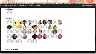 #Edu522 Daily Update VII: Setting up Webmentions