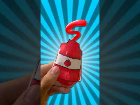 Fiz um Paper Squish de Ketchup! (fidget)