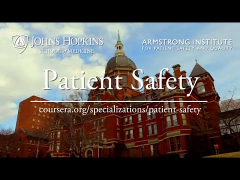 Patient Safety Coursera Specialization