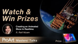 Asus Join ProArt Masters' Talks- Creating an Animated Show