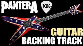 Base De Guitarra Groove Metal Estilo PANTERA Para Improvisar | TCDG