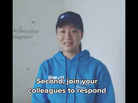 Yuqing Xiong, Programa Nacional Voluntário de Proteção Infantil da ONU, associado da UNICEF China