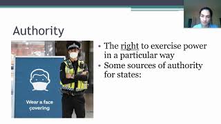 AP Comp Gov - Sovereignty, Authority, Power, Legitimacy