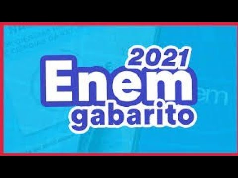 ENEM 2021; GABARITO EXTRA OFICIAL DIVULGADO