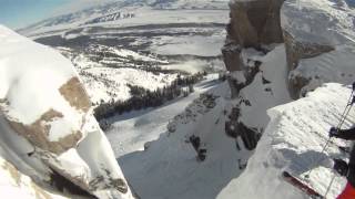 preview picture of video 'Corbet's Couloir GoPro Jackson Hole'