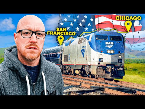 I Took America's LONGEST Sleeper Train: 3 Days!
