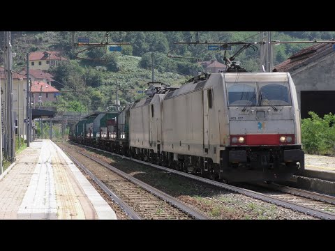 2018-08-08 Deviati dei Giovi 2018 - Ferrovia Genova Ovada, stazione di Campo Ligure 1/3