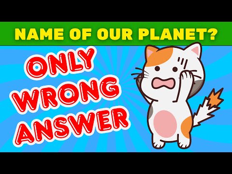 Only Wrong Answers Allowed! 🤯 | Ultimate Funny Quiz Challenge 😂 @puzzlingpawzz