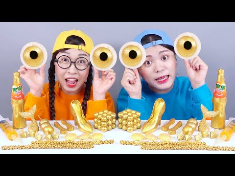 Gold Food Challenge DONA Mukbang