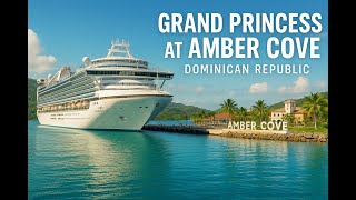 Grand Princess in Amber Cove – Breathtaking View from the Sky Bar!