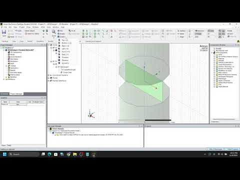 DIPOLE ANTENNA DESIGN USING ANSYS HFSS