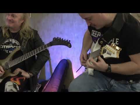 Szijártó Zsolt - Ézsiás János:Gitárpárbaj (Yngwie J.Malmsteen) Tempónk halálos, körzetünk Rock Suli!