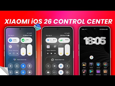 Customize HyperOS Control Center to NEXT LEVEL On Any Xiaomi, Redmi, & POCO Device 🔥 Cool icons