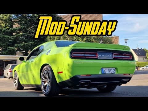 DODGE CHALLENGER Umbau Teil 1 / ASR Klappensteuerung, CATCH CAN, Hellcat Luftfilterkasten