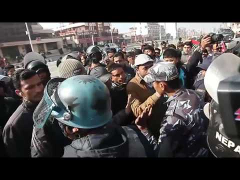 Loktantra :- Basant Shrestha(11:30 Basan) by deepuentertainment