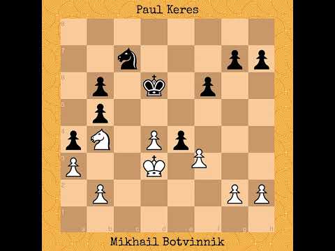 Mikhail Botvinnik vs Paul Keres | FIDE World Championship Tournament (1948)