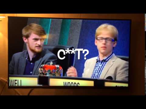 University Challenge Says C**t