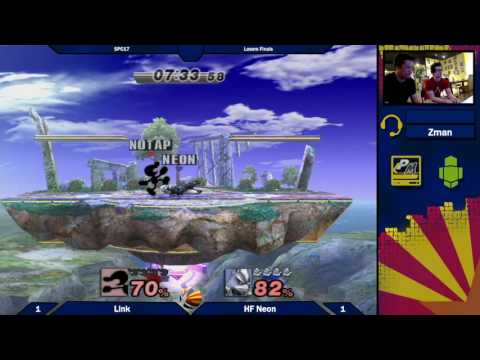 SPC17 Losers Finals: HF Neon (Wolf) vs Link (GnW,Zelda)
