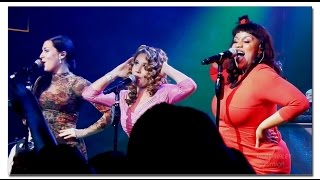 Haley Reinhart, Ariana Savalas &amp; Maiya Sykes &quot;All About That Bass&quot; Las Vegas