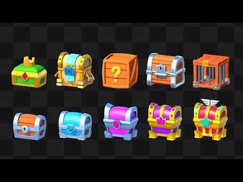 Stylized 3D Chests Pack – Animated Collection - Unity Package